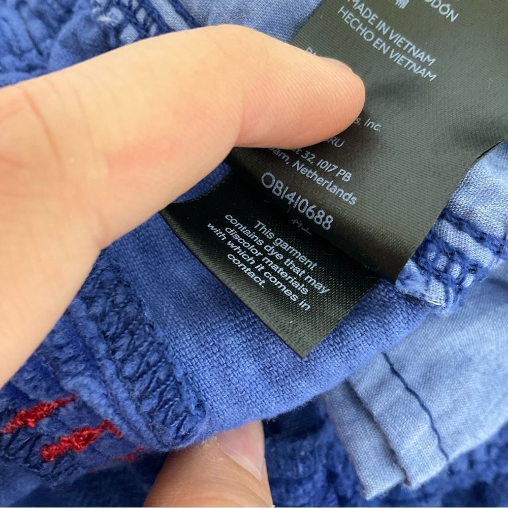 Urban Outfitters BDG Y2K Wide Leg Relaxed Cargo Corduroy Skater Pant Blue 31 - Picture 17 of 17